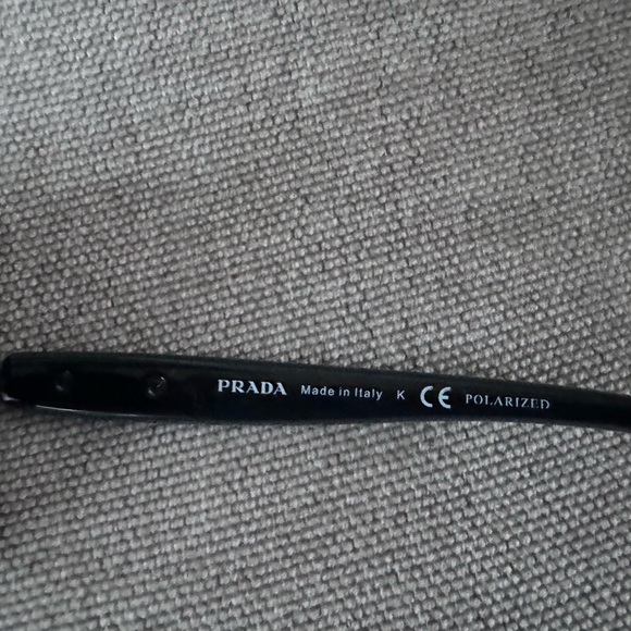 Prada Black & Silver sunglasses in EUC - Picture 7 of 9